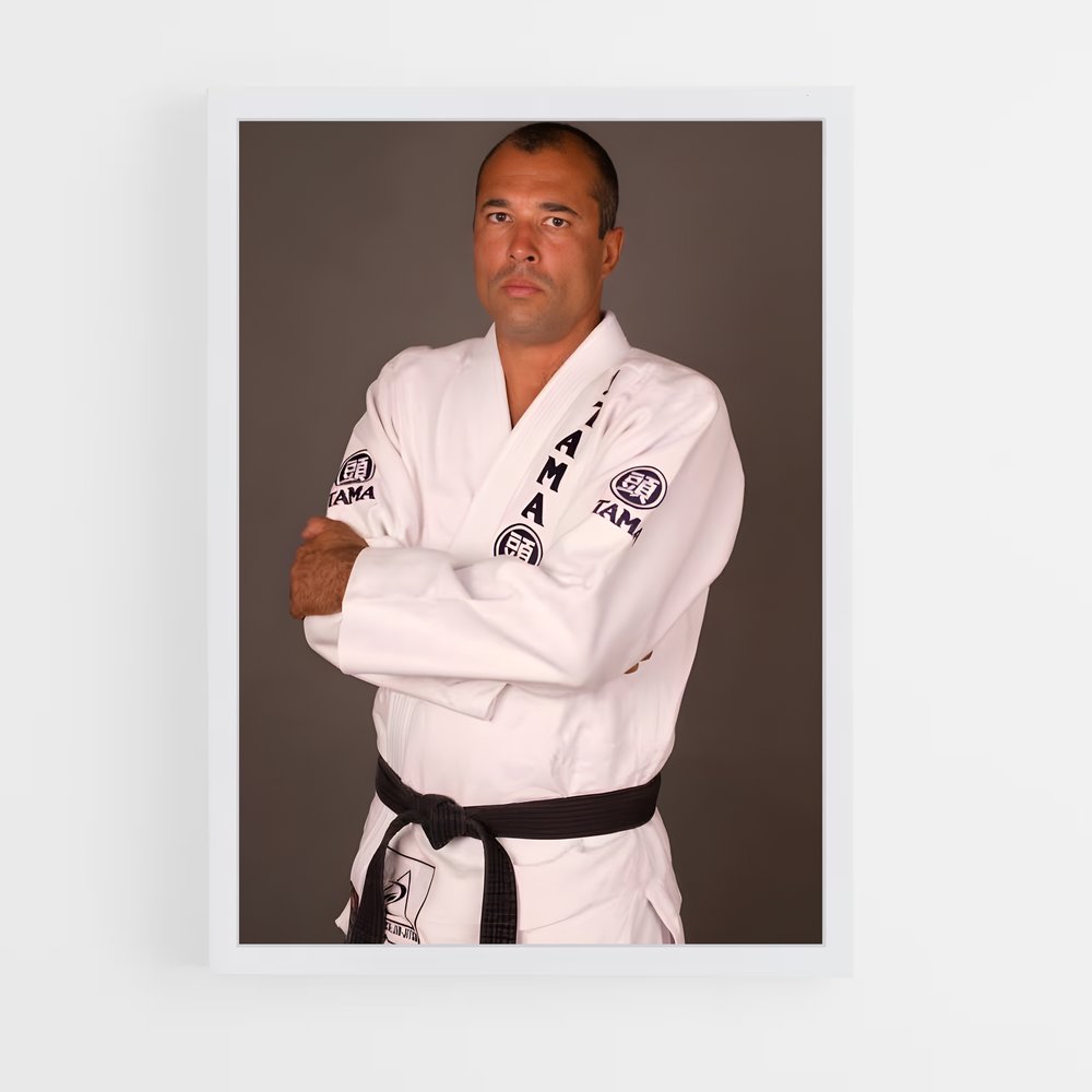 Poster Le Maître du Jiu-Jitsu – affiche Jiu-jitsu brésilien (vue 3)